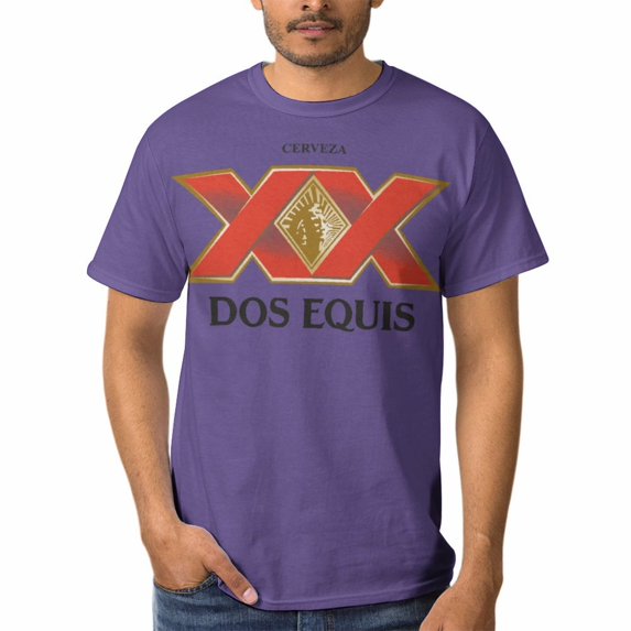 Dos Equis T-Shirts for Men Women, Funny Novelty Tee for Adults, Fashion 3D Print Short Sleeve, Unisex Casual Crew Neck Tee