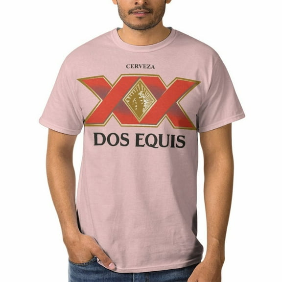 Dos Equis T-Shirts for Men Women, Funny Novelty Tee for Adults, Fashion 3D Print Short Sleeve, Unisex Casual Crew Neck Tee