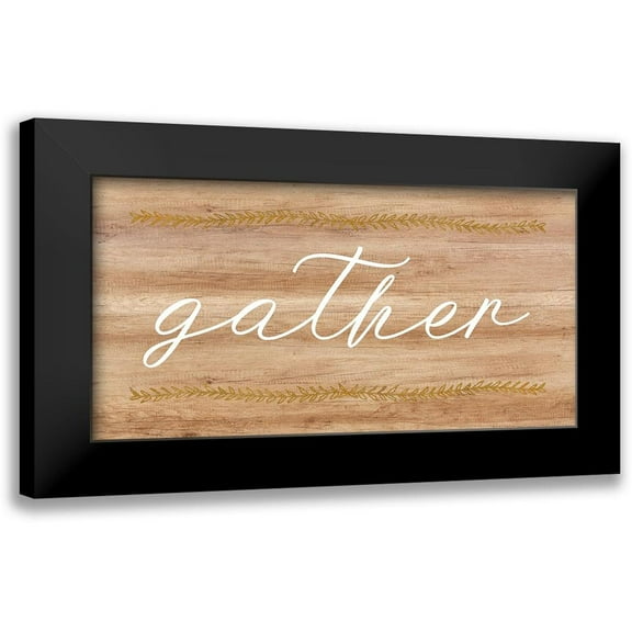 Dos Santos, Bella 14x9 Black Modern Framed Museum Art Print Titled - Gather Wood Sign