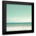 thumbnail image 1 of Dos Santos, Bella 15x15 Black Modern Framed Museum Art Print Titled - Sea View, 1 of 5