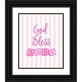 thumbnail image 1 of Dos Santos, Bella 15x18 Black Ornate Wood Framed with Double Matting Museum Art Print Titled - God Bless Baby, 1 of 4