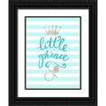 thumbnail image 1 of Dos Santos, Bella 15x18 Black Ornate Wood Framed with Double Matting Museum Art Print Titled - Little Prince, 1 of 4
