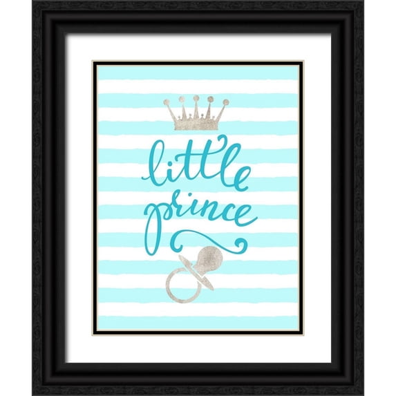 Dos Santos, Bella 15x18 Black Ornate Wood Framed with Double Matting Museum Art Print Titled - Little Prince