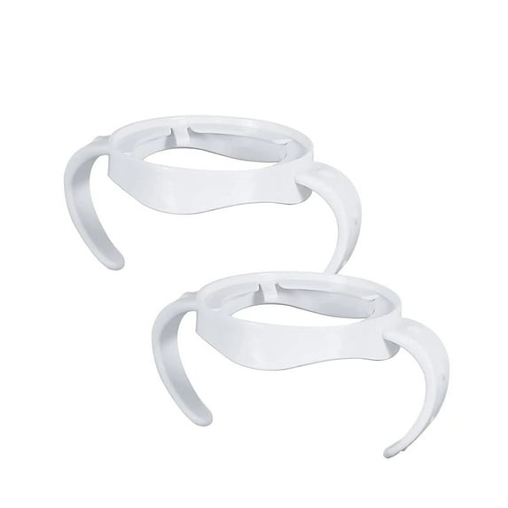 Dosaele 1 Pack Handles Compatible with Philips Natural Bottles, Baby Bottle Holder, White