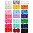 thumbnail image 1 of Dosaele 20 Pcs Baby Girls 6 Inch Nylon Elastic Headbands Newborn Infant Toddler Hair Accessories, 1 of 5