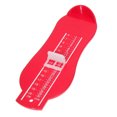 thumbnail image 1 of Dosaele 6 Colors Kid Infant Foot Measure Gauge Shoes Size Measuring Ruler Tool Available ABS Baby Car Adjustable Range 0-20cm size, 1 of 5