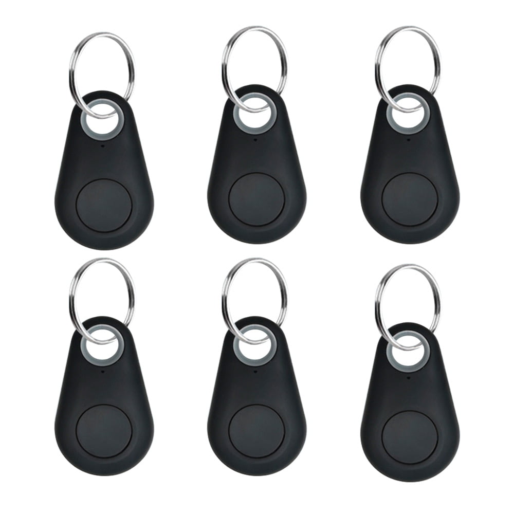 Dosaele 6 Pcs Smart Pets GPS Tracker Anti-lost Alarm Tag Wireless Bluetooth Tracker Child Bag Wallet Phone Key Finder Locator Anti Lost Alarm