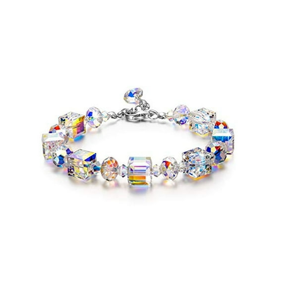 Dosaele Bracelet for Women Girl, Adjustable Link Bracelet, Jewelry Gifts for Friends and Lovers, Christmas Birthday Valentine's Day New Year Gift for Mom and Wife