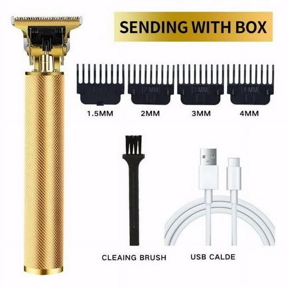 Dosaele Hair Clippers Trimmer Cutting Beard Cordless Professional Barber Shaving Machine Rechargeable - Gold