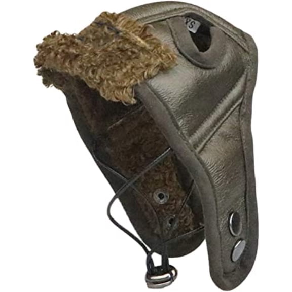 Dosaele Pet Dog Aviator Hat, Solid Color Vintage Hat Accessory for Puppy Dog, autumn and winter new pet dog pilot hat