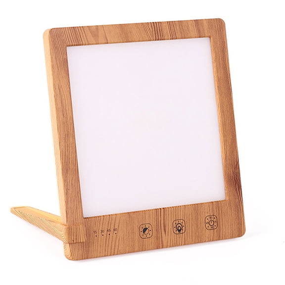 Dosaele Portable 10000 Lux LED Sun Lamp USB Powered Stepless Brightness and Color Temperature Timer Function Adjustable Bracket Touch Control