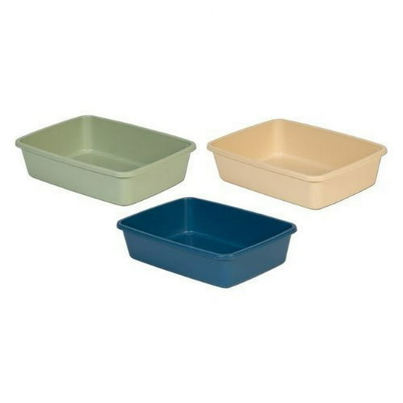 Dosckocil Petmate CDS22000 Kitten Litter Pan, Small, Assorted Color - 1 Piece