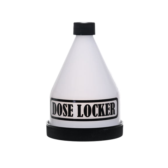 Dose Locker Supplement Funnel and Storage Container