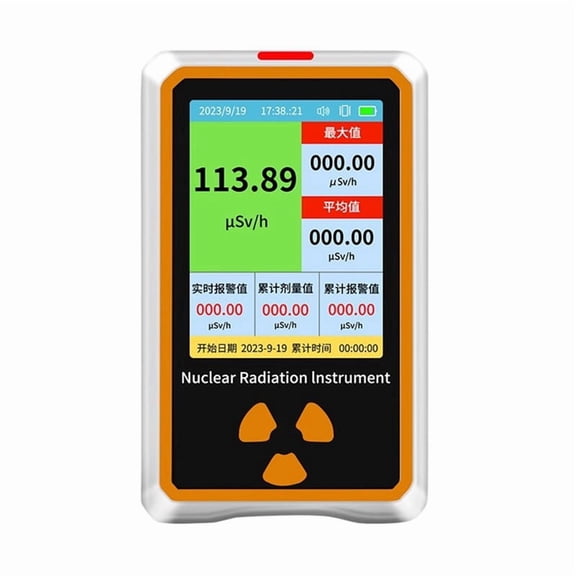 Dosimeter Radiation Marble Detector Geiger Counter Ionizing Radiation X-Ray  Detect Electromagnetic Dose Alarms