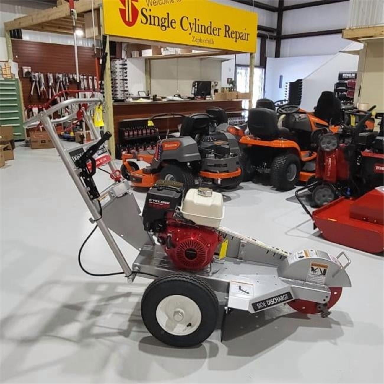 Dosko 337-13HC Walk-Behind Stump Grinder for 13 HP Honda GX390 ...