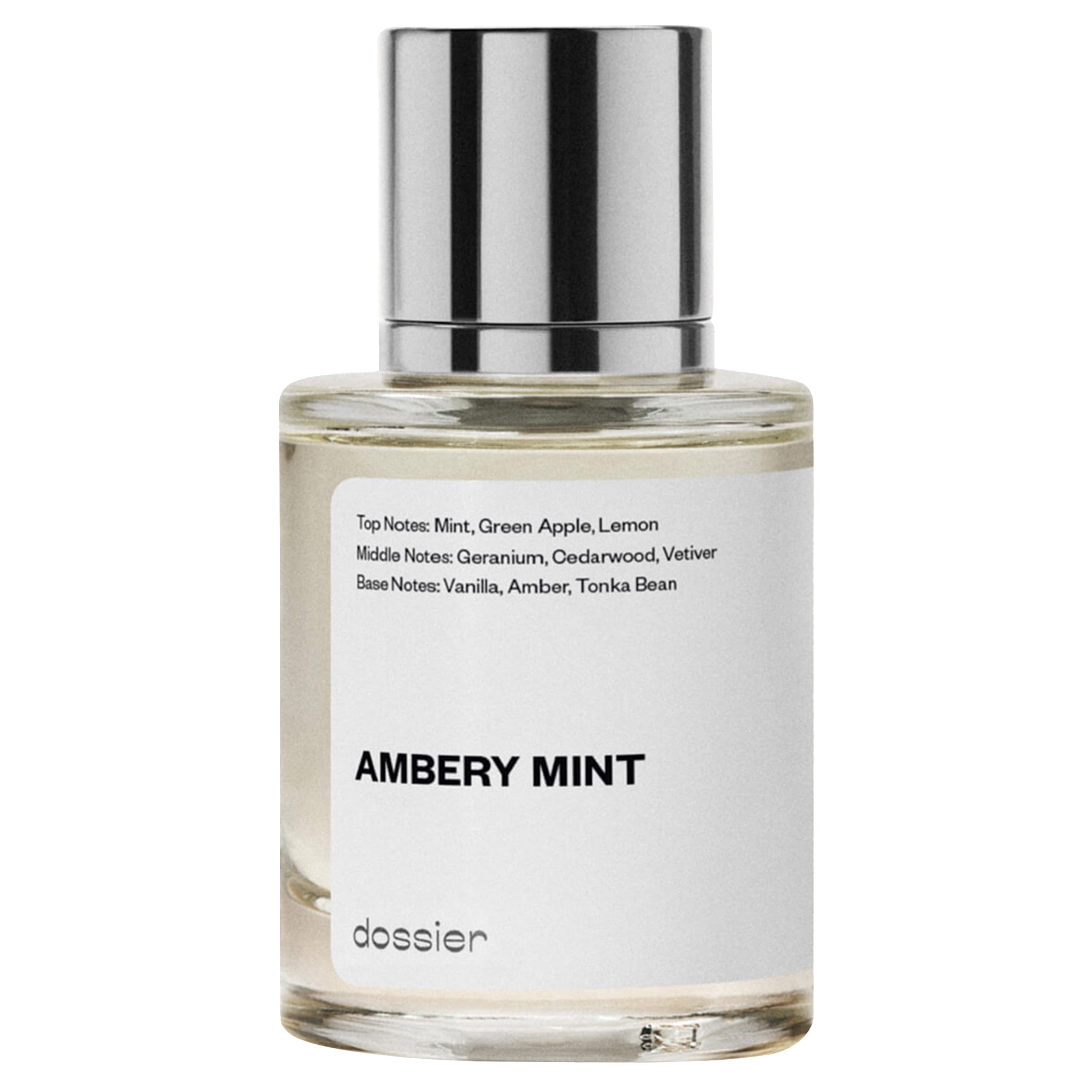Dossier Ambery Mint Eau De Toilette, Inspired by Versace Eros, Cologne for Men, 1.7 oz