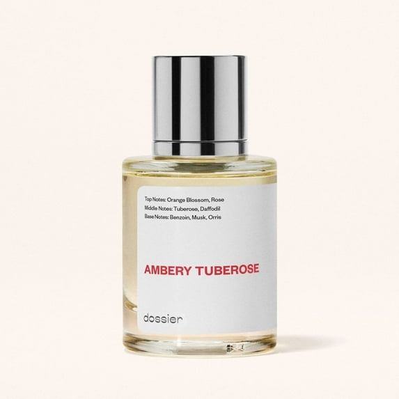 Dossier Ambery Tuberose Eau de Parfum, Inspired by Diptyque's Do Son, Perfume for Women, 1.7 oz