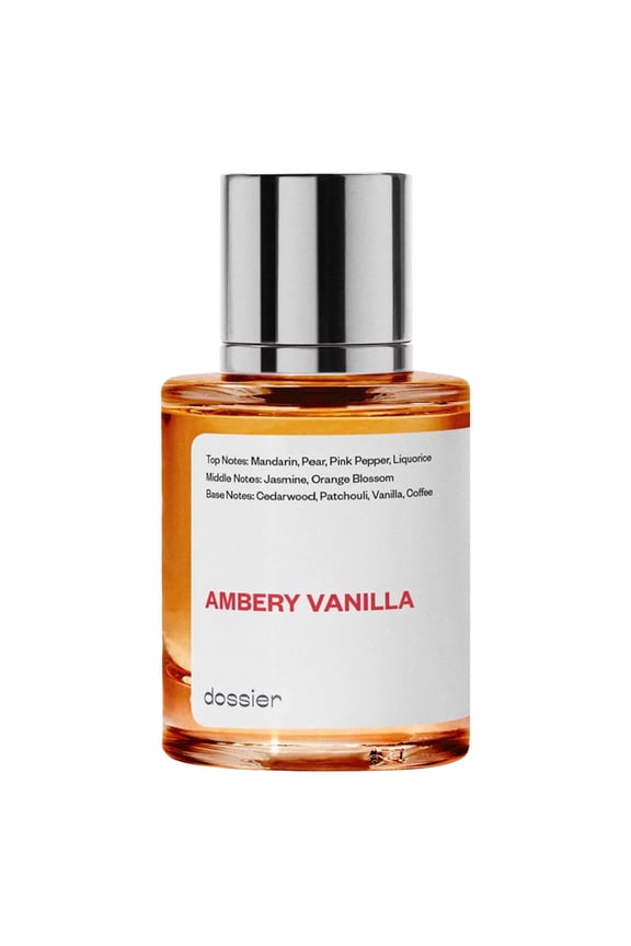 Ambery Vanilla Eau de Parfum, Inspired by YSL's Black Opium, Perfume for Women, 1.7 oz