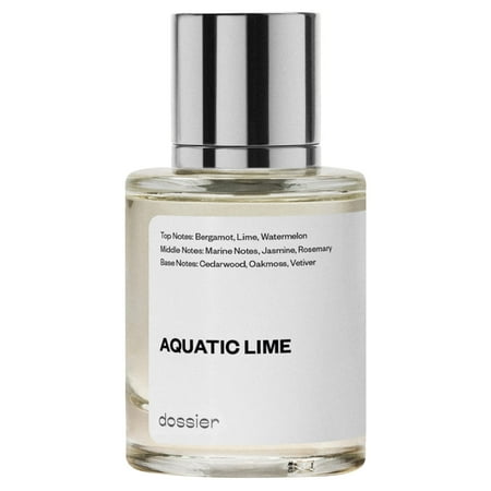 Dossier Aquatic Lime Eau De Toilette, Inspired by Giorg. Arm.an's Acq. D. Gio, Cologne for Men, 1.7 oz