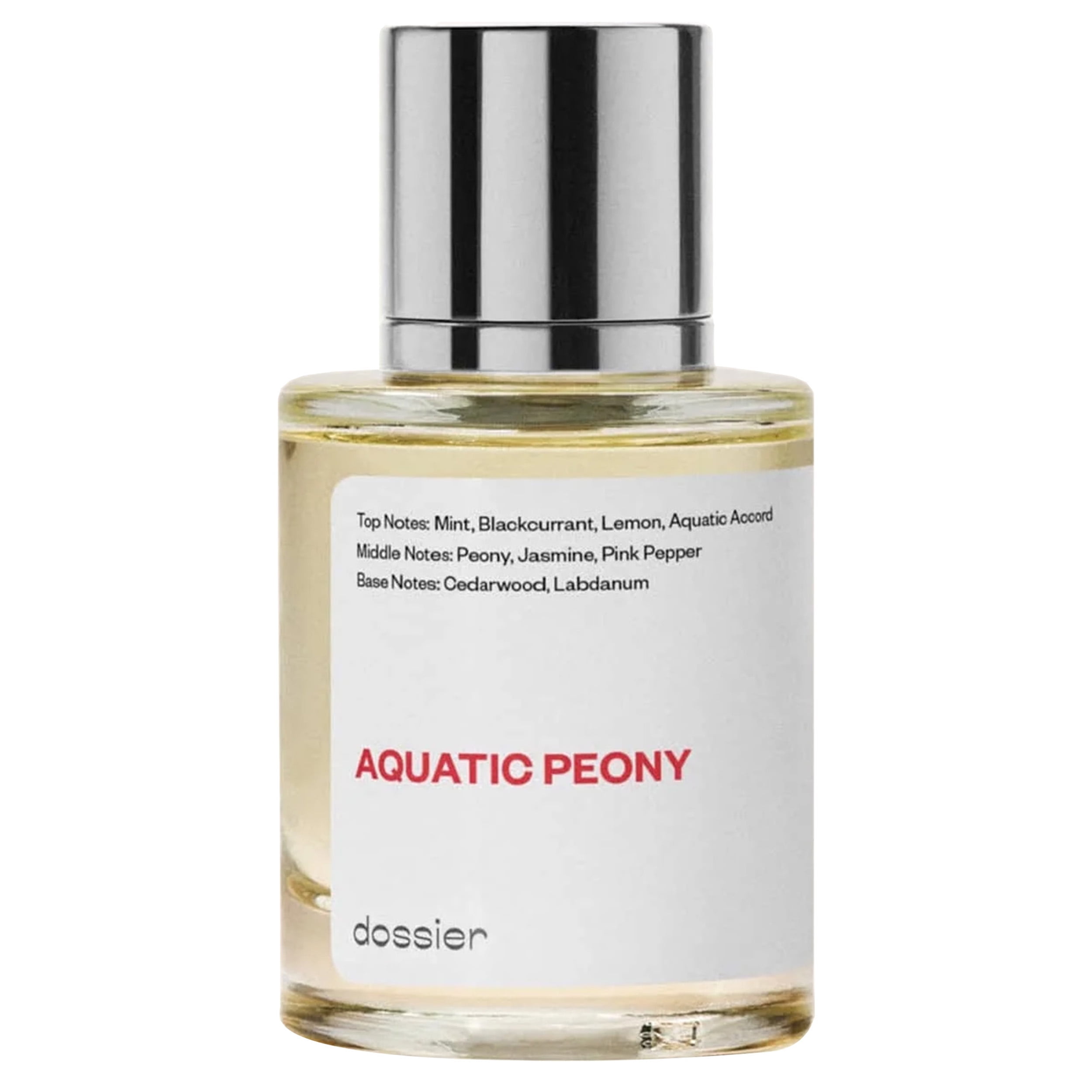 Dossier Aquatic Peony Eau De Parfum, Inspired by Armani's Acqua Di Gioia, Perfume for Women, 1.7 oz