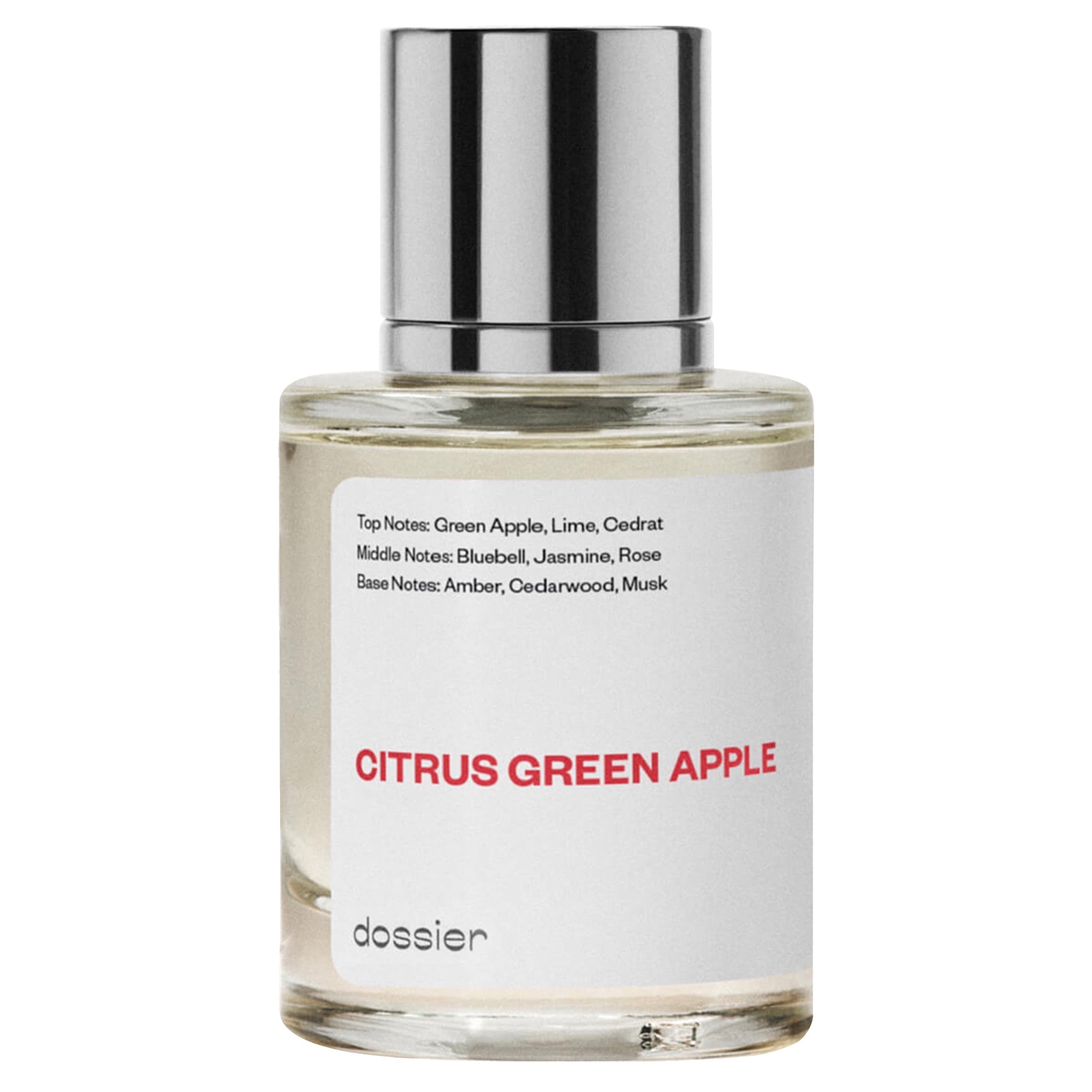 Dossier Citrus Green Apple Eau De Toilette, Inspired by D&Gs Light Blue, Perfume for Women, 1.7 oz