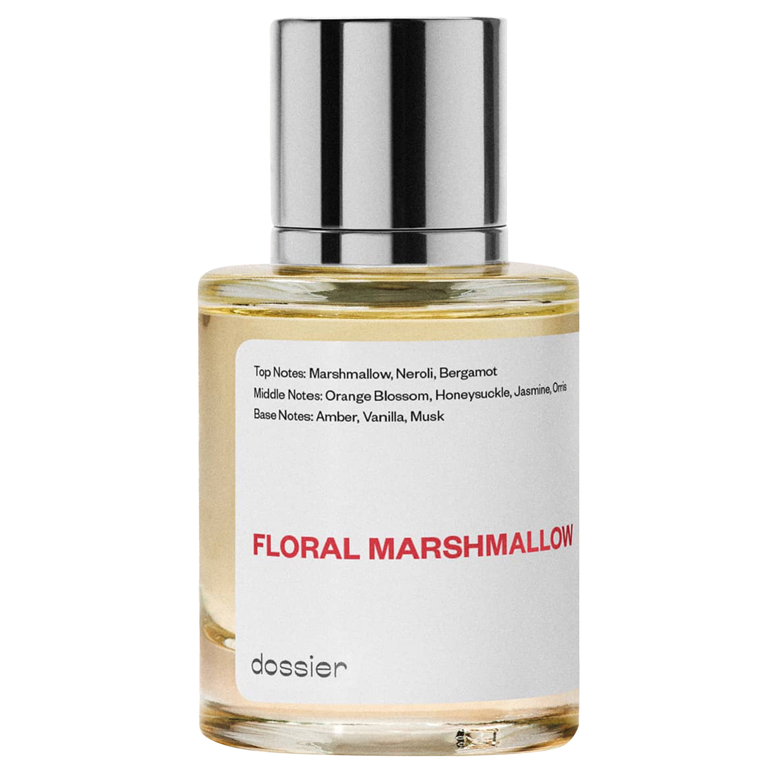 Dossier Floral Marshmallow Eau De Parfum, Inspired by "by Kilian's Love, Don't Be Shy", Perfume for Women, 1.7 oz