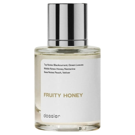 Dossier Fruity Honey Eau De Parfum, Inspired by Jo Malone's Nectarine Blossom & Honey, Unisex Perfume, 1.7 oz