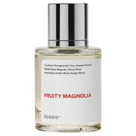 Dossier Fruity Magnolia Eau De Parfum, Inspired by Versace's Bright Crystal, Perfume for Women, 1.7 oz