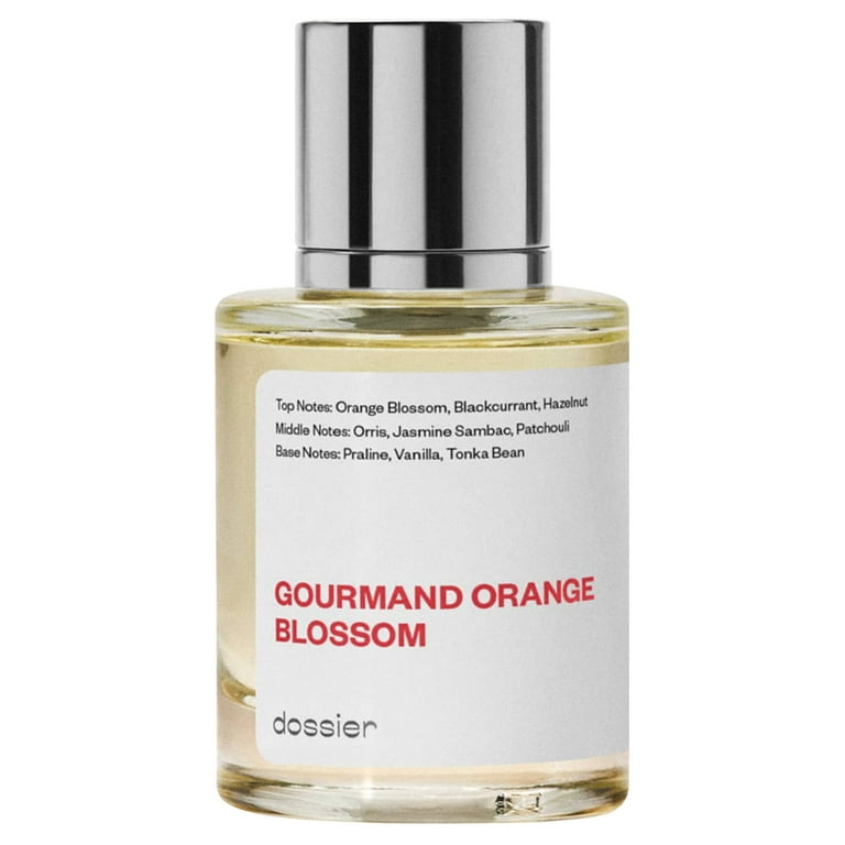 Dossier Gourmand Orange Blossom Eau De Parfum Inspired by Lancome s La Vie Est Belle Perfume for Women 1.7 oz