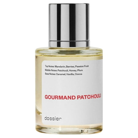Dossier Gourmand Patchouli Eau de Parfum, Inspired by Mugler's Angel, Perfume for Women, 1.7 oz