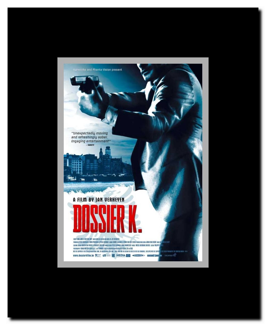 Dossier K. Framed Movie Poster