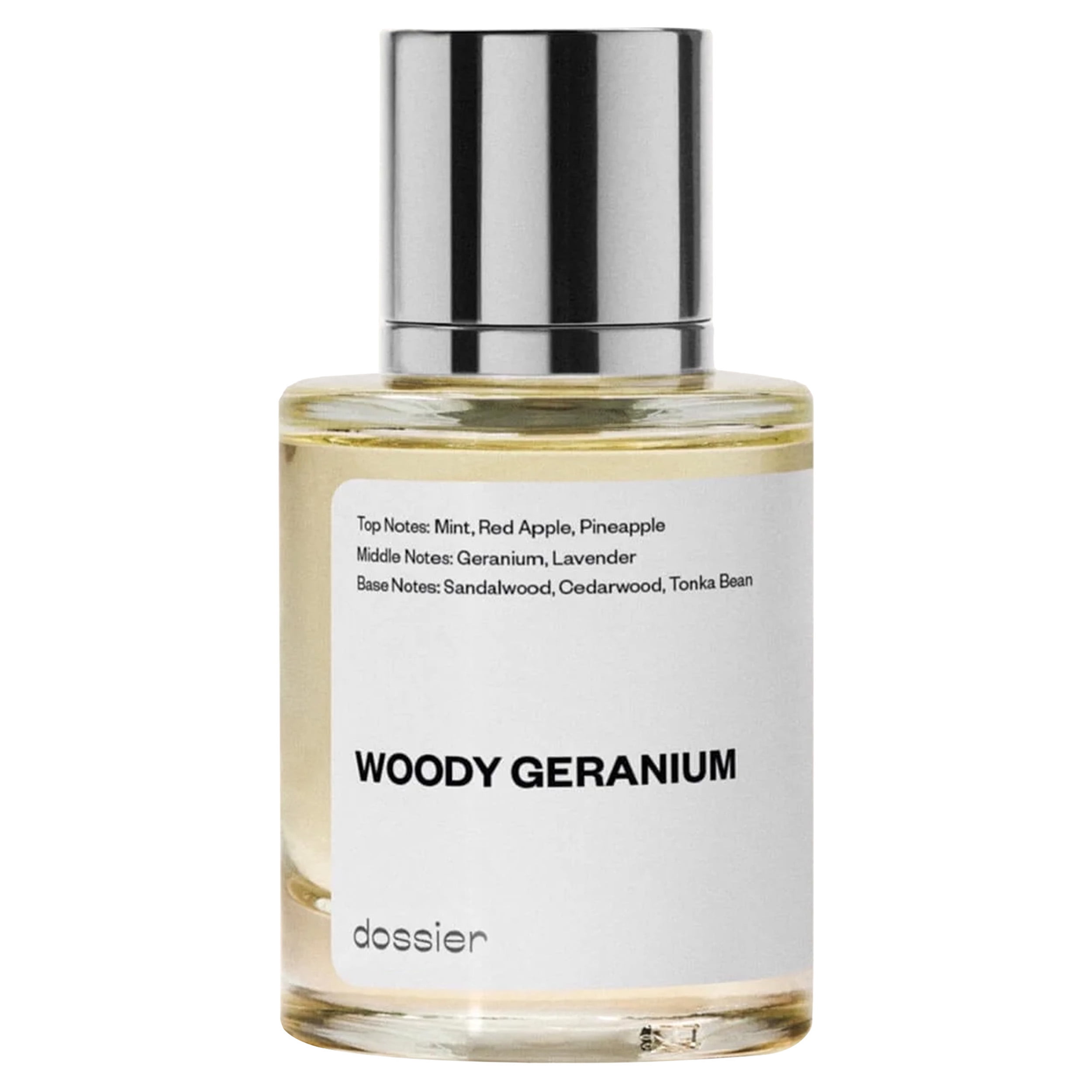 Dossier Woody Geranium Eau De Toliette, Inspired by Montblanc's Legend, Cologne for Men, 1.7 oz