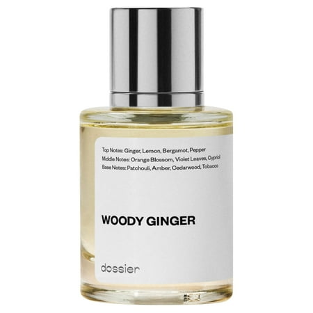 Dossier Woody Ginger Eau de Toliette, Inspired by Tom Ford's Tom Ford for Men, Cologne for Men, 1.7 oz