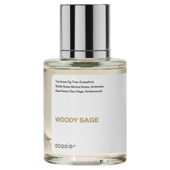 Dossier Woody Sage Eau De Parfum, Inspired by Jo Malone's Wood Sage & Sea Salt, Unisex Perfume, 1.7 oz