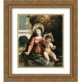 thumbnail image 1 of Dosso Dossi 2x Matted 20x24 Gold Ornate Framed Art Print 'Madonna and Child', 1 of 2