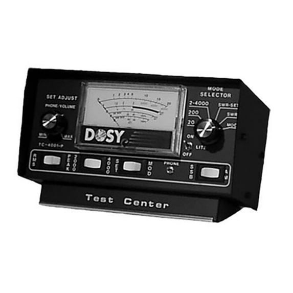 Dosy - TC4001 - Dosy - Tc-4001 Inline 4, 000 Watt Test Meter For Rms, Power, Swr, Am & Ssb Modulation