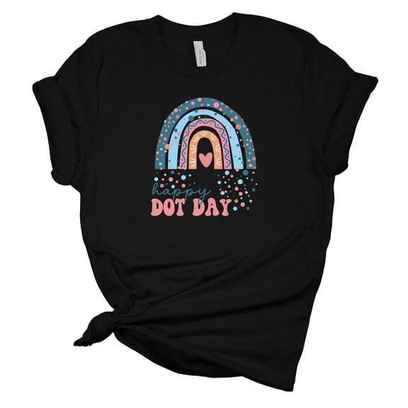 Dot Day Boho Rainbow T-Shirts