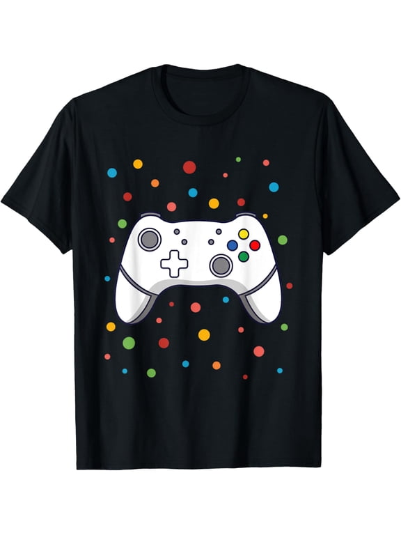 Dot Day Shirt Polka Dots Dotted Gaming Kids Boys Youths T-Shirt