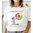 thumbnail image 1 of Dot Day Teacher Shirt: Make Your Mark Colorful Tee, 1 of 5