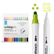 Dot & Fine Twin-Tip&trade; Markers, Set of 12 Unique Colors