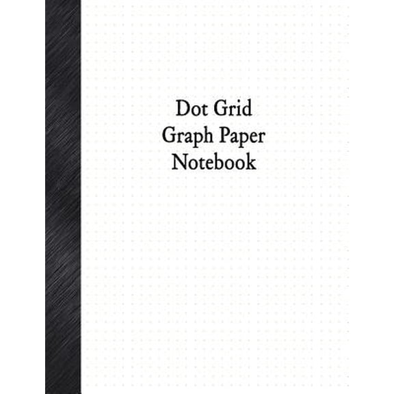 Dot Grid Graph Paper Notebook: 1/4" Dot Grid Rule, 80 Pages (Paperback)