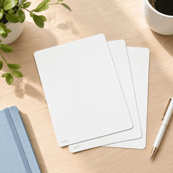 Dot Grid Index Cards 5x7 Inch 40 Ct
