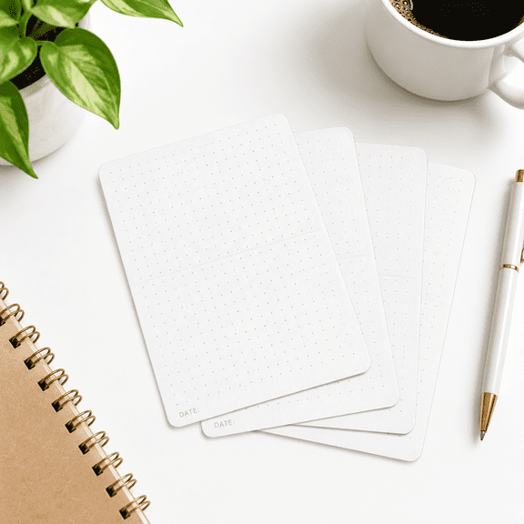 Dot Grid Index Cards 5x7 Inch 40 Ct