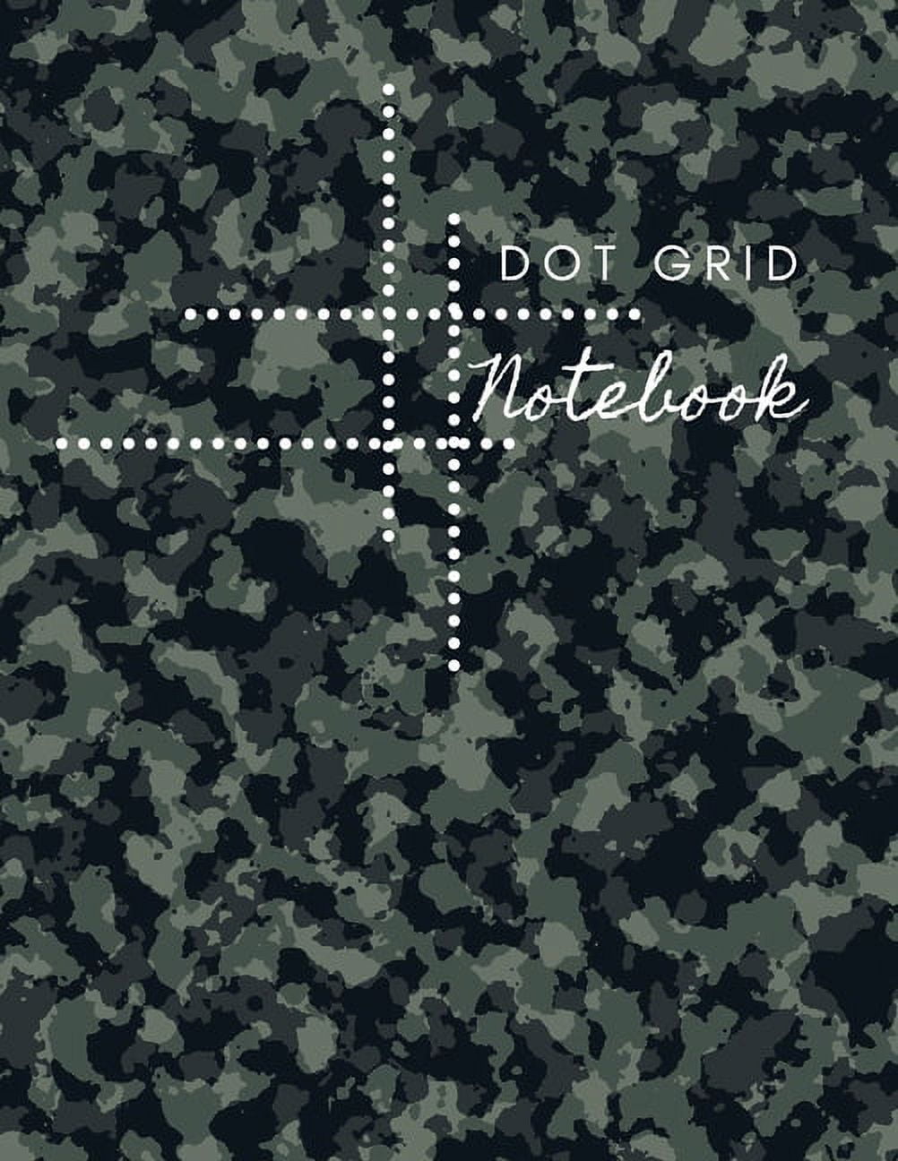 ADIL DAISY Dot Grid Notebook: Army Design Dotted Notebook/JournalLarge (8.5 x 11)" Dot Grid Composition Notebook (Paperback)