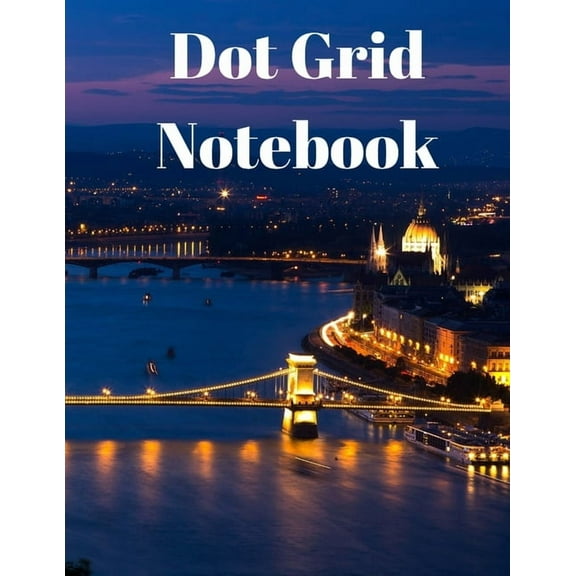 Dot Grid Notebook: Large Dotted Notebook/Journal (Paperback)