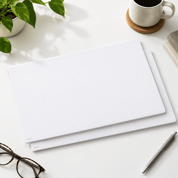 Dot Grid Notepads 11 X 17 Inch 2 Pack