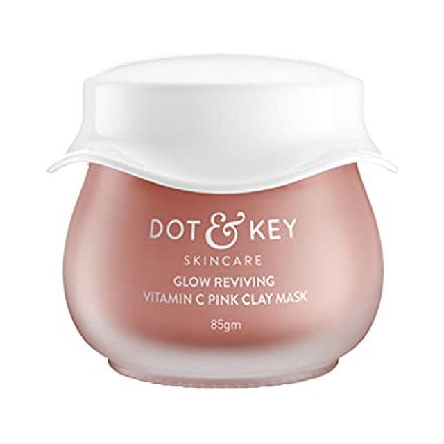 Dot & Key Glow Reviving Vitamin C Pink Clay Mask, 85gm