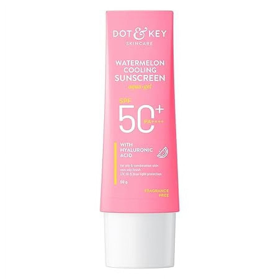 Dot & Key Watermelon Hyaluronic Cooling Sunscreen SPF 50 UV + Blue ...