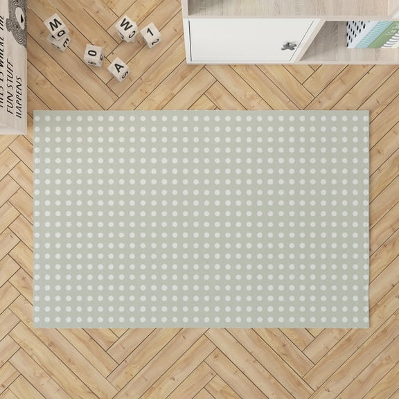 Dot Locked Light Green Kids Play Mat