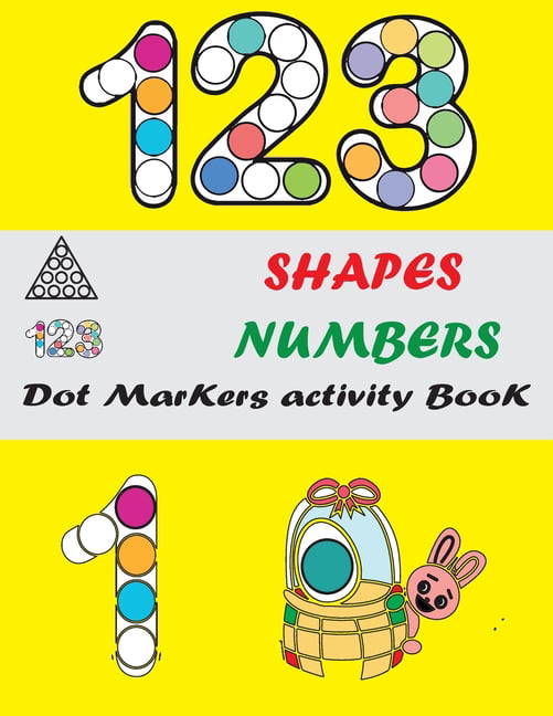 Easter Dot Marker Dot Markers Activity Book Dot Markers Activity Pages Easy  Guided BIG DOTS Gift for Kids Ages 1-3, 2-4 